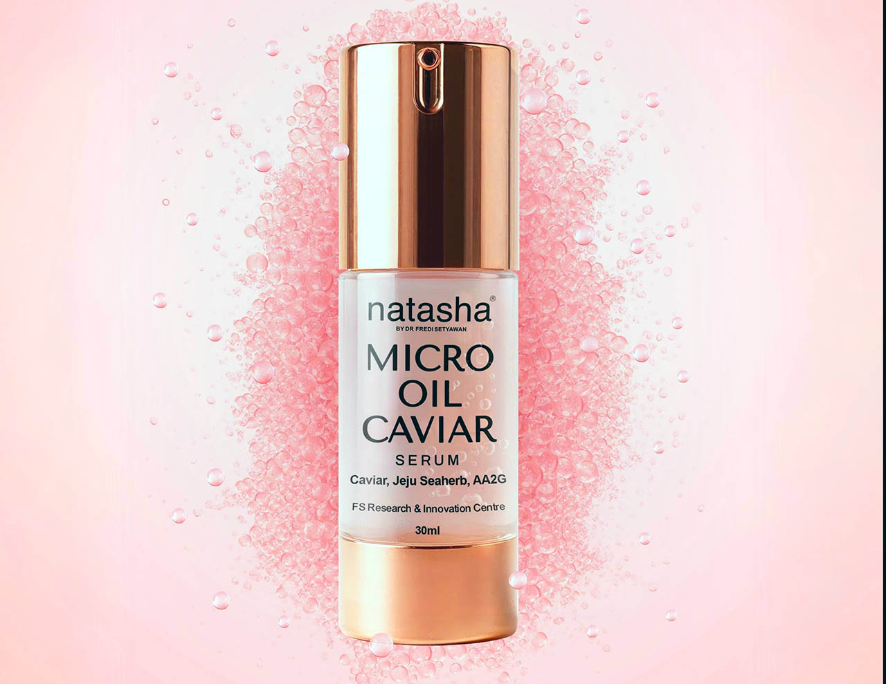 Natasha Hadirkan Micro Oil Caviar untuk Fase Baru Perawatan Diri