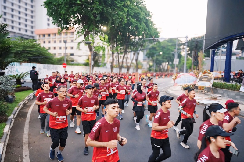 Hampir 2.000 Peserta Meriahkan hemaviton Fit & Health Action Run 2026, Saat Lari Jadi Cara Menikmati Hidup Aktif